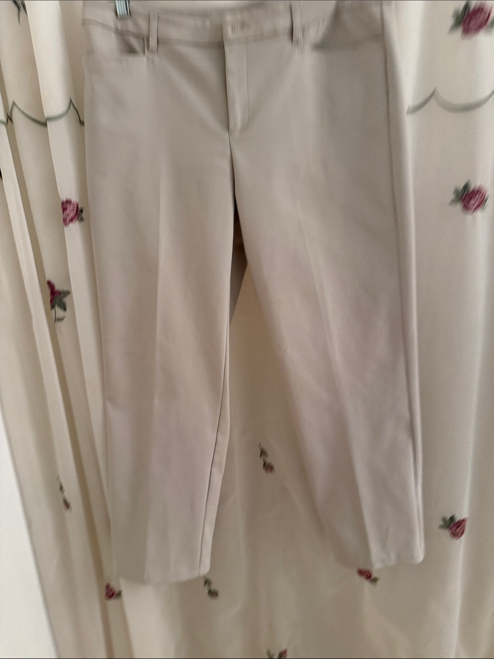 Christopher & Banks Taupe Stretch Dress Pants